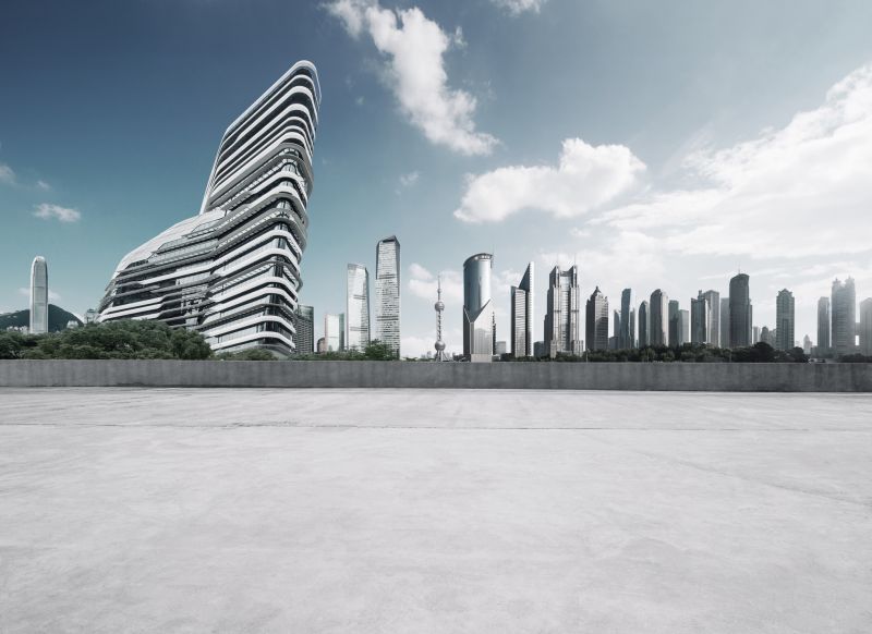 Concrete Parking Lot Paving